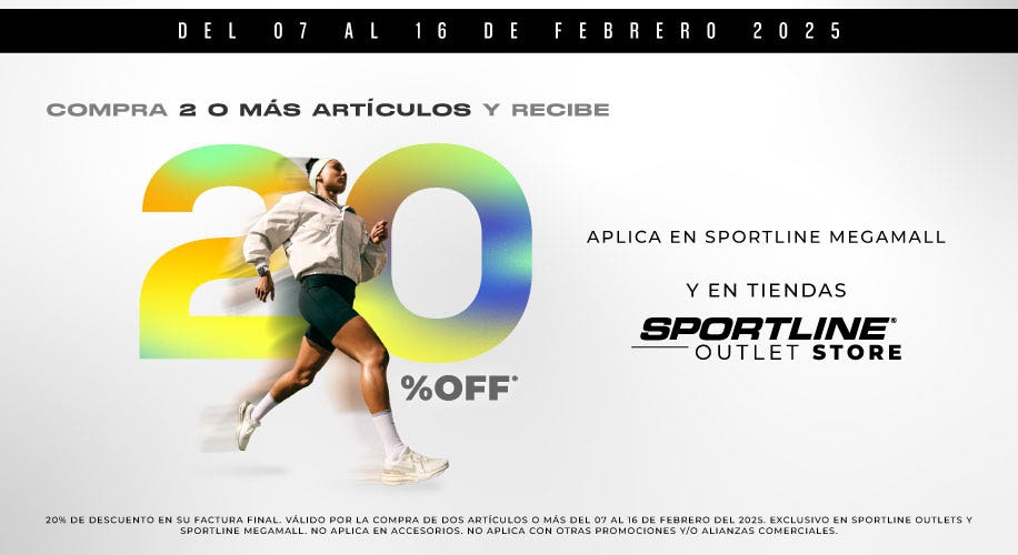 20% de Descuento en Sportline